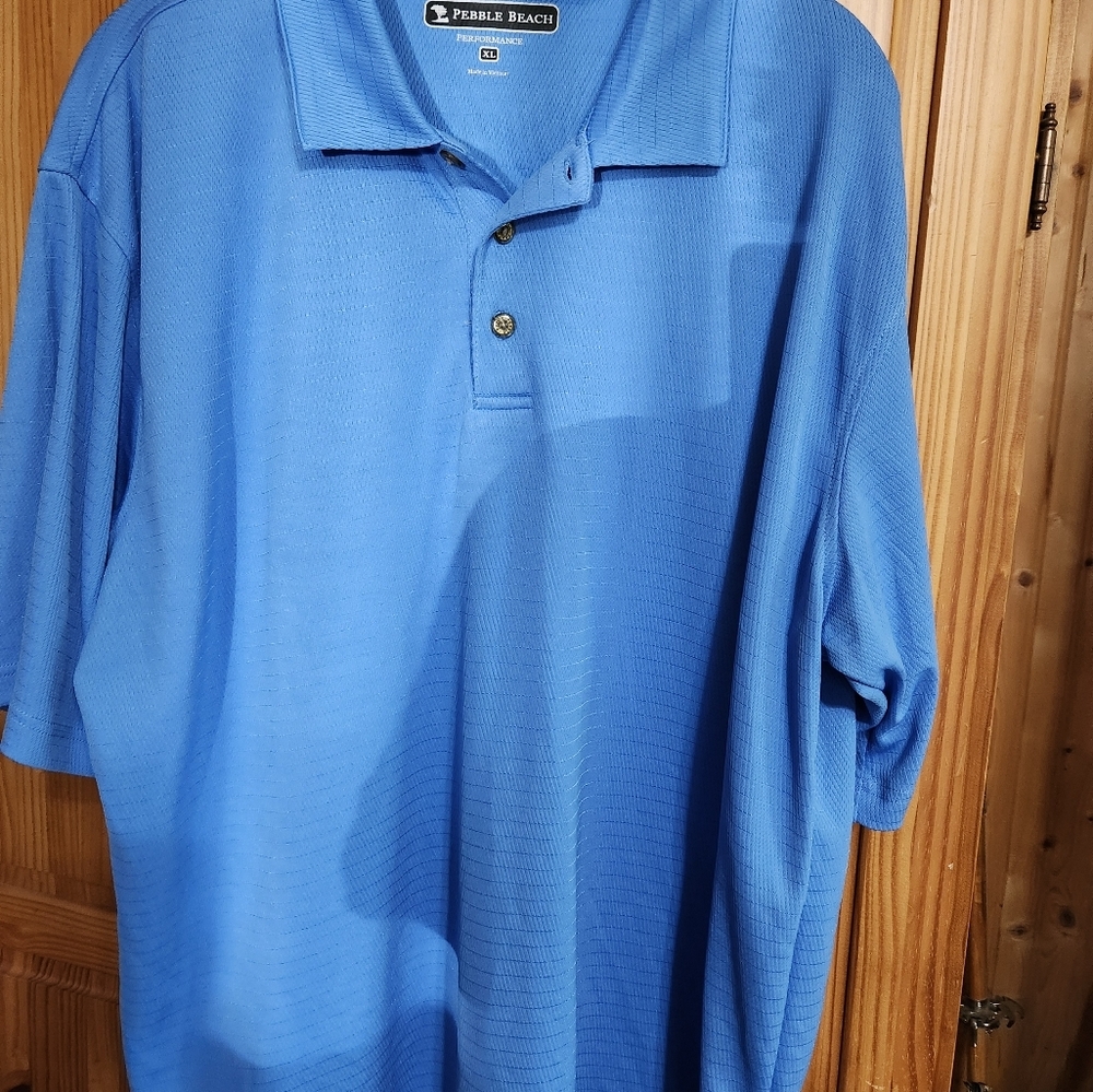 Mens pebble beach golf polo - Picture 2 of 6